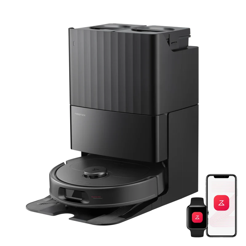 Roborock Qrevo S Pro robotdammsugare med mopp – 18 500 Pa sugkraft och multifunktionell laddningsstation
