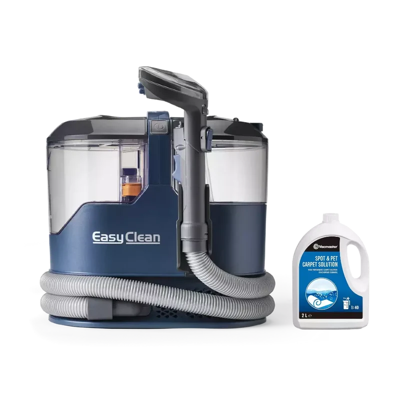 Vacmaster EasyClean Rapid Clean Kit | Carpet Spot Cleaner-with Spare Carpet Shampoo