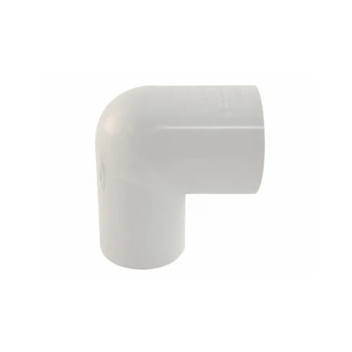 Schedule 40 PVC 90 Degree Street Elbow - 1.5" x 1.5" Spigot x Slip | 409-015
