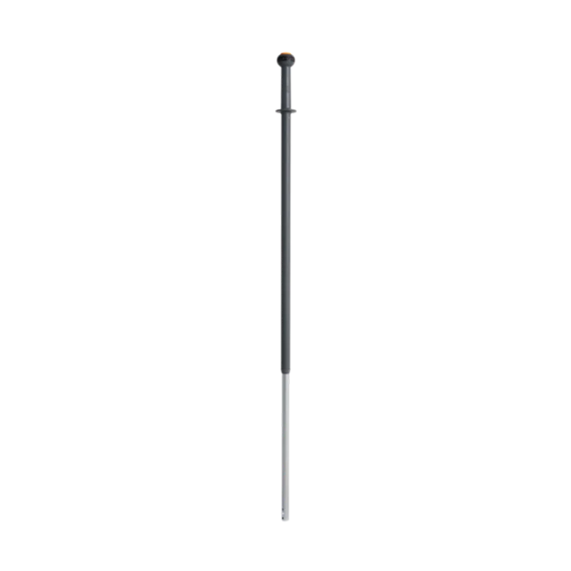 Teleskopskaft Vikan Aluminium Grå m/Klicksystem, Ø29 mm, 1235-1770 mm
