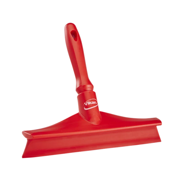 Handskrapa Vikan Ultrahygieniskt m/Miniskaft Röd, 245mm