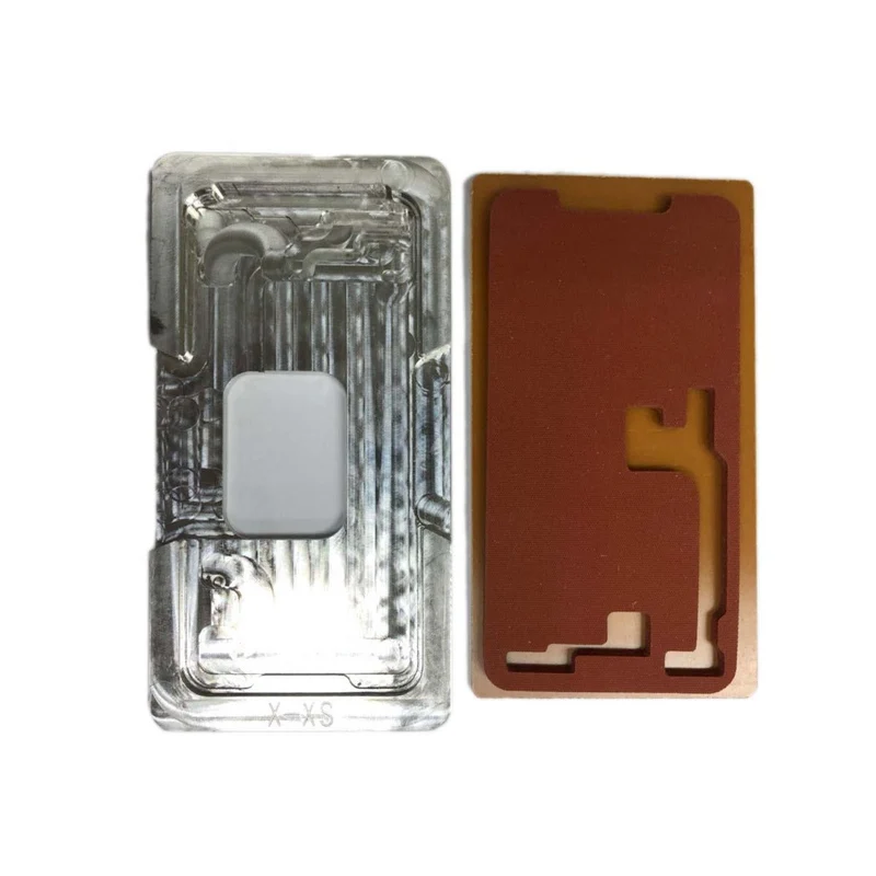 Aluminiumform med kudde Skärm-Laminering - iPhone X och XS