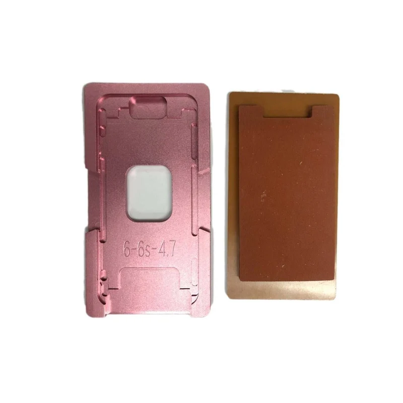 Aluminiumform med kudde Skärm-Laminering - iPhone 6 och 6S