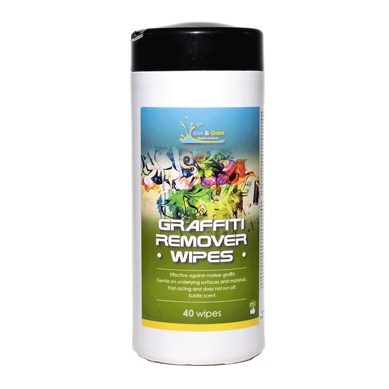 Graffitiborttagare Blue & Green Graffiti Wipes 40-pack