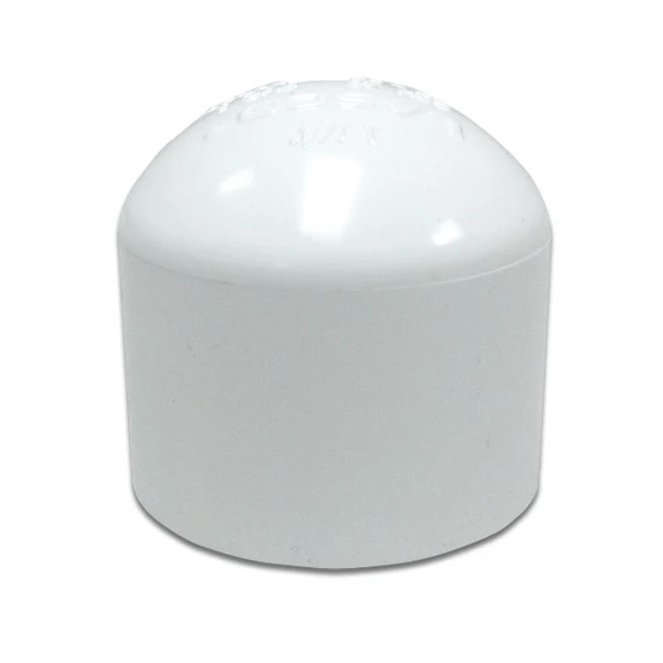 Schedule 40 PVC Cap - 1.5" Slip End Pipe Fitting | 447015BC