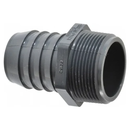 Schedule 40 PVC Male Adapter - 1.5" Insert x MPT (Grey) | 1436-015