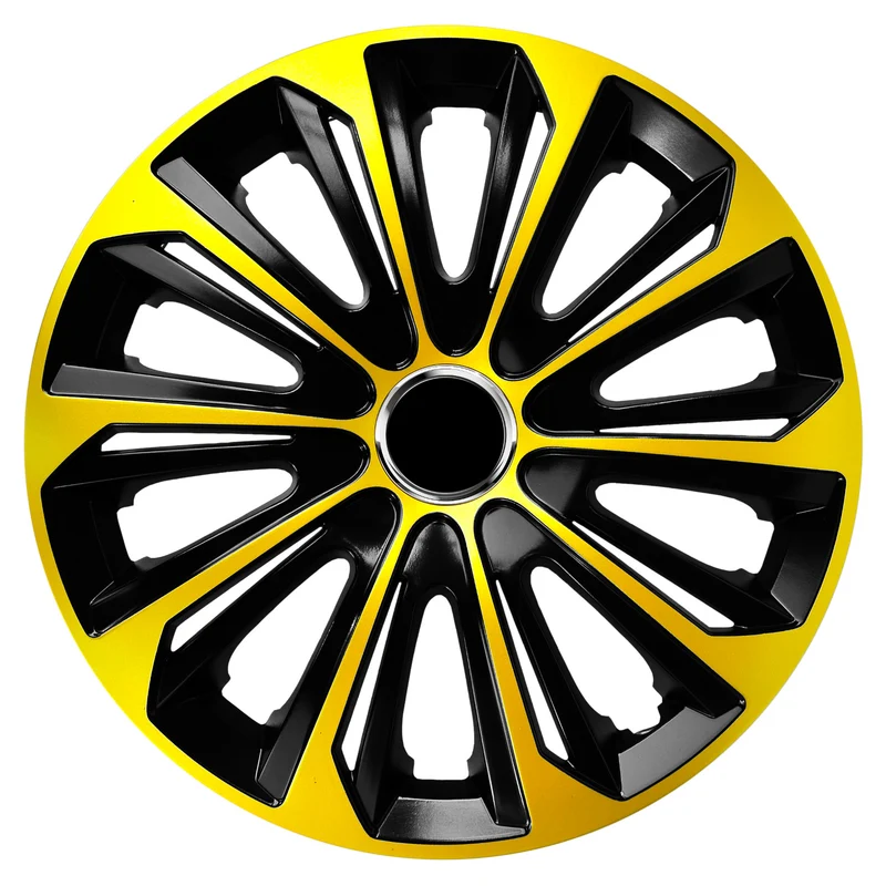 Universell hjulkapsel 16'' NRM Extra Strong, guld-svart, 1 styck