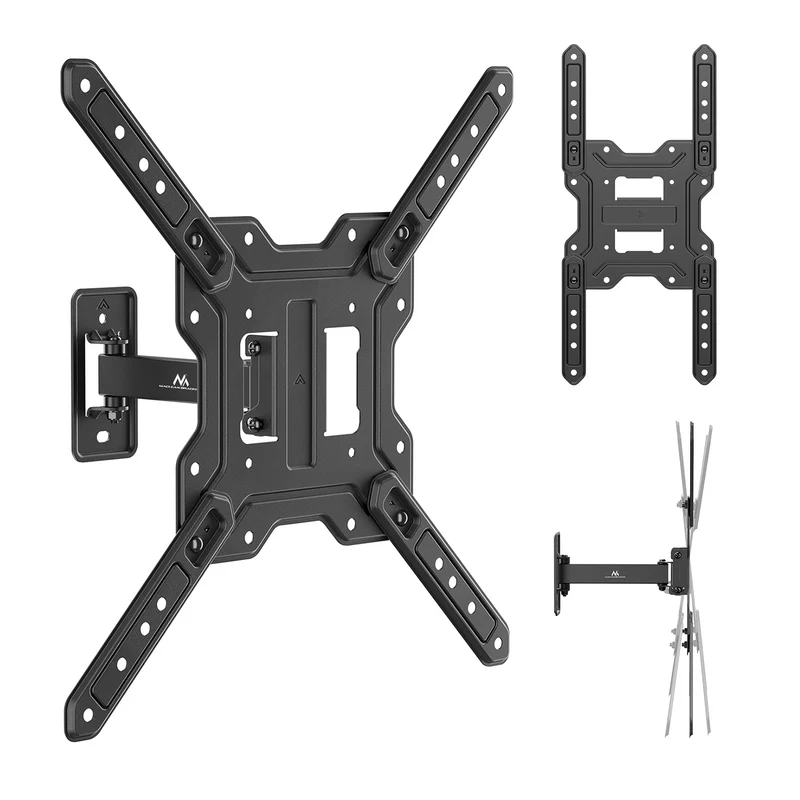 Fäste/hängare för TV eller bildskärm från Maclean, max. 23–65", max. belastning 30 kg, universellt, max. VESA 400x400, MC-758 N