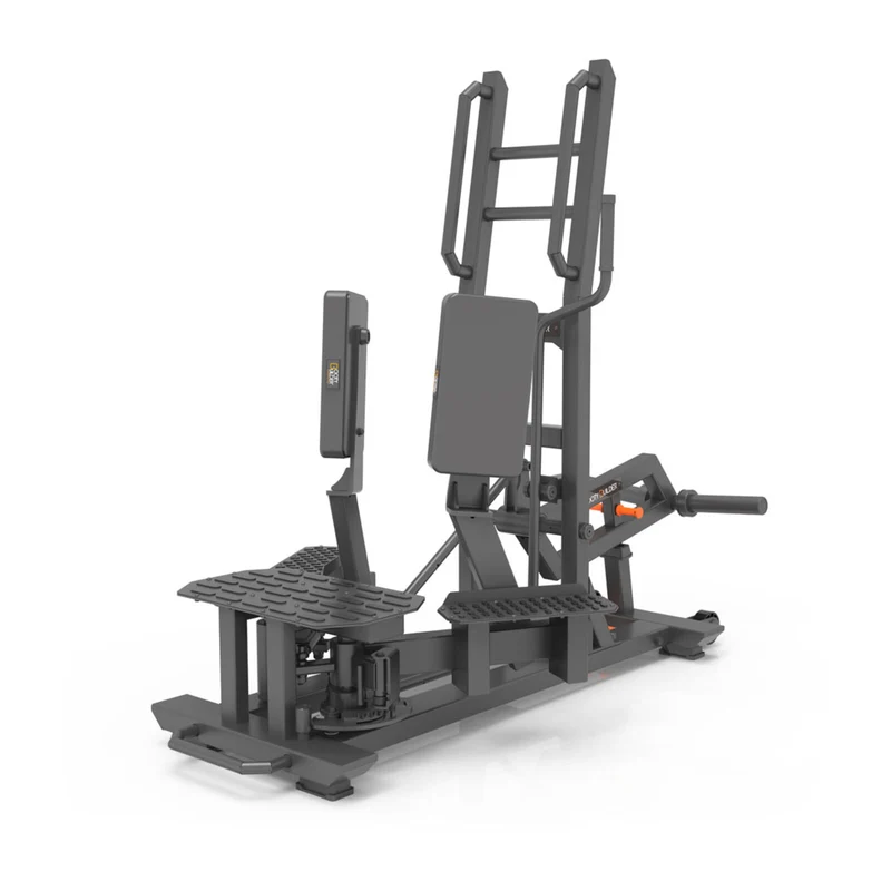 Booty Builder Standing Hip Adductor Plate loaded Strength training Machine Black