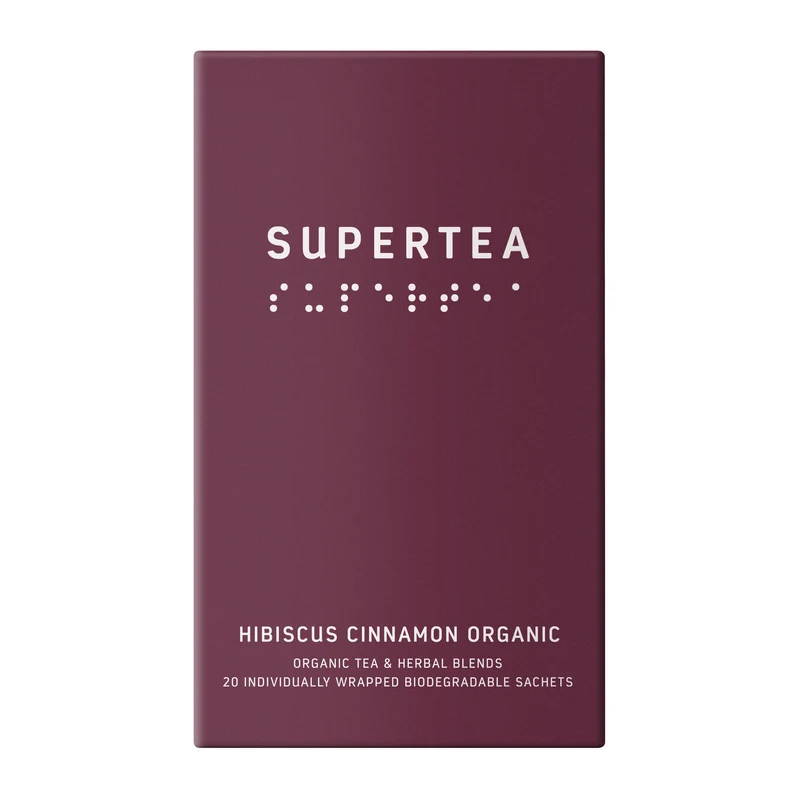 Teministeriet Supertea Hibiscus Cinnamon Organic Tea