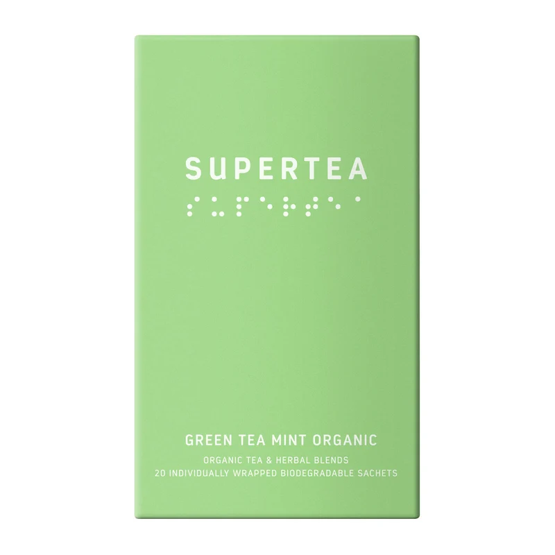 Teministeriet Supertea Green Tea Mint Organic Tea