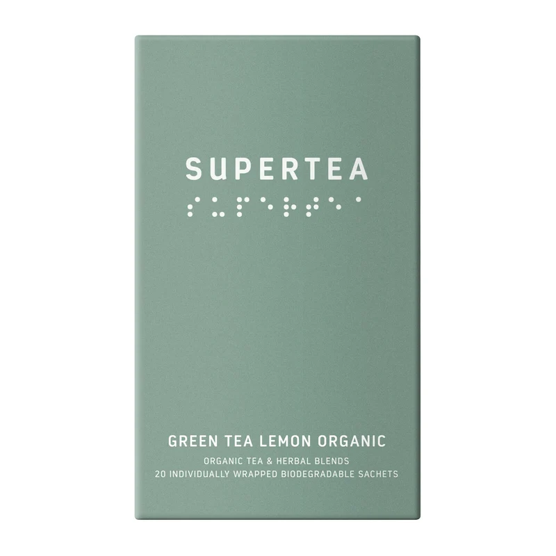Teministeriet Supertea Green Tea Lemon Organic Tea