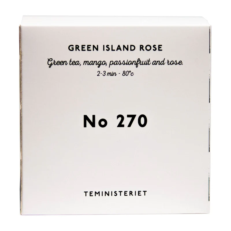 Teministeriet Signature 270 Green Island Rose - Box Tea