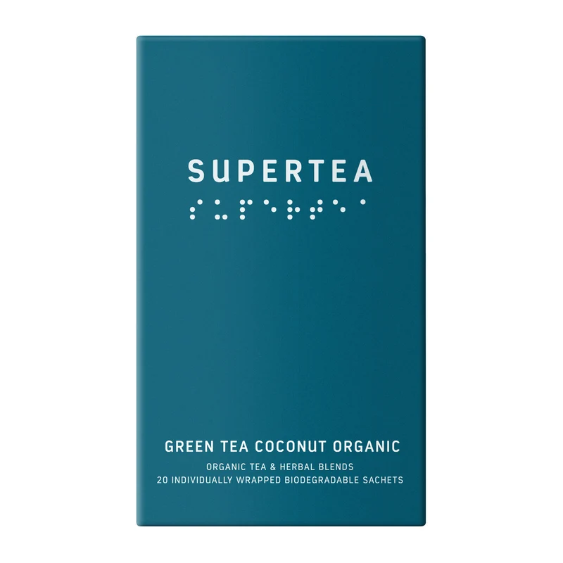 Teministeriet Supertea Green Tea Coconut Organic Tea
