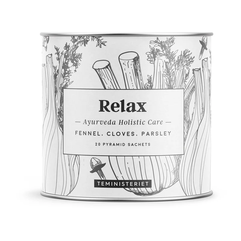 Teministeriet Ayurveda Relax Pyramid Organic Tea