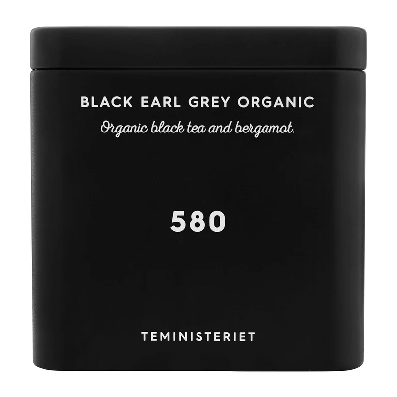 Teministeriet Signature 580 Black Earl Grey Organic - Tin Tea