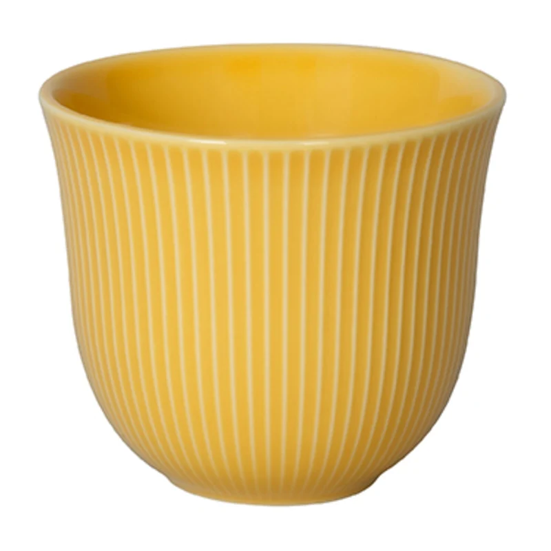 Loveramics 250ml Embossed Cup Yellow