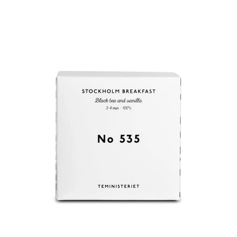 Teministeriet Signature 535 Stockholm Breakfast - Box Tea
