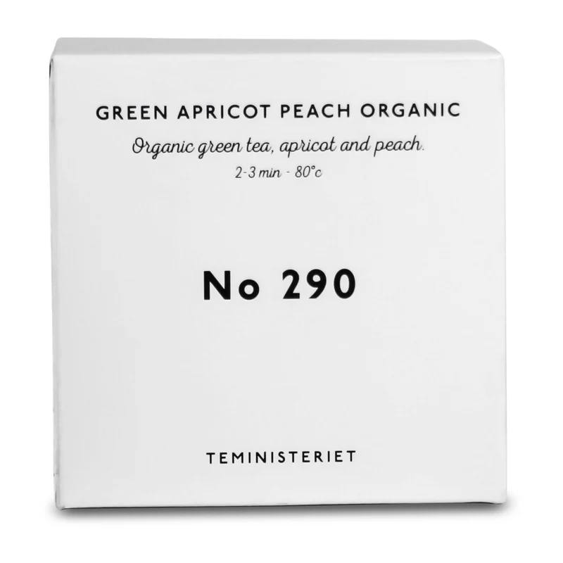 Teministeriet Signature 290 Green Apricot Peach Organic - Box Tea