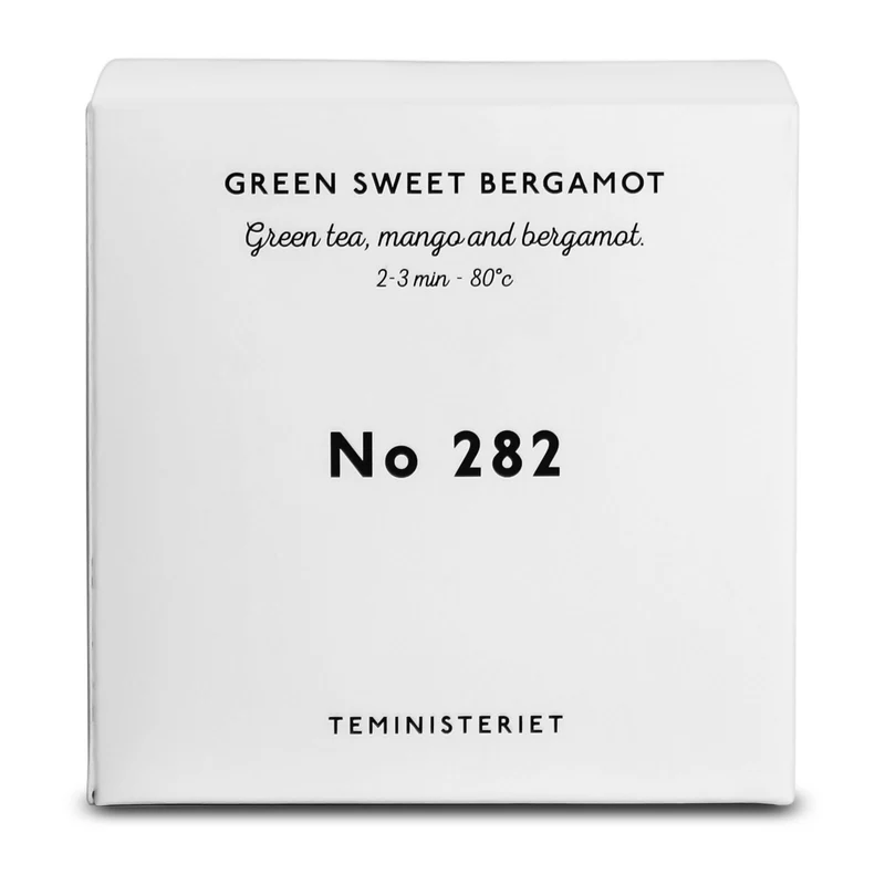 Teministeriet Signature 282 Green Sweet Bergamot - Box Tea