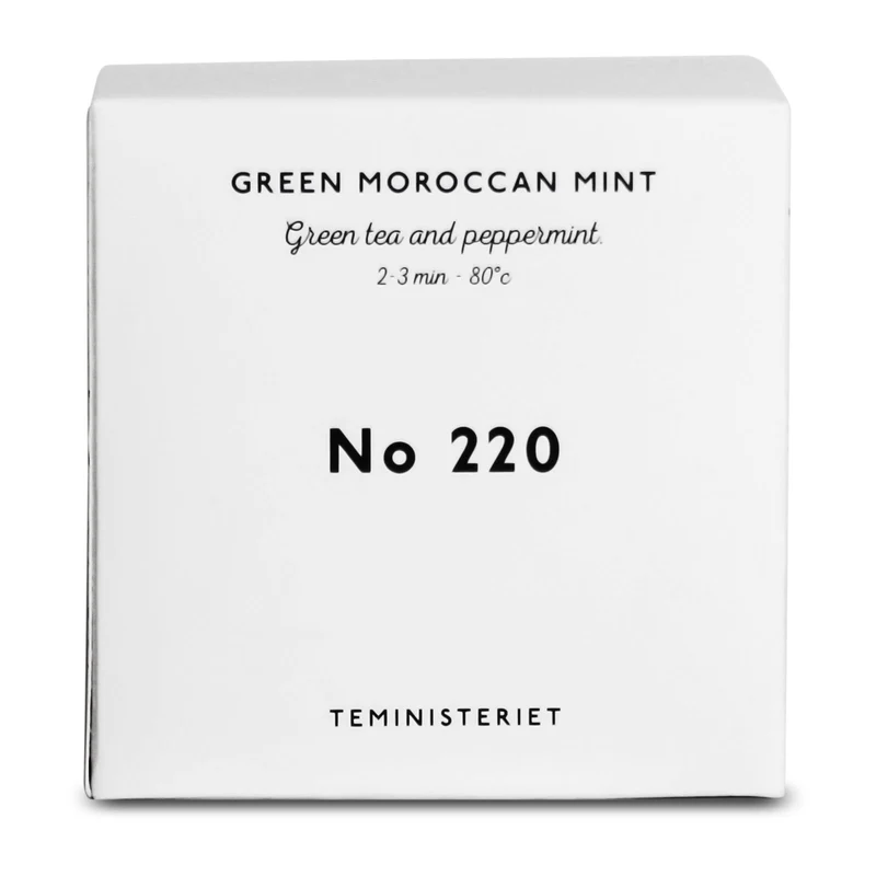 Teministeriet Signature 220 Green Moroccan Mint - Box Tea
