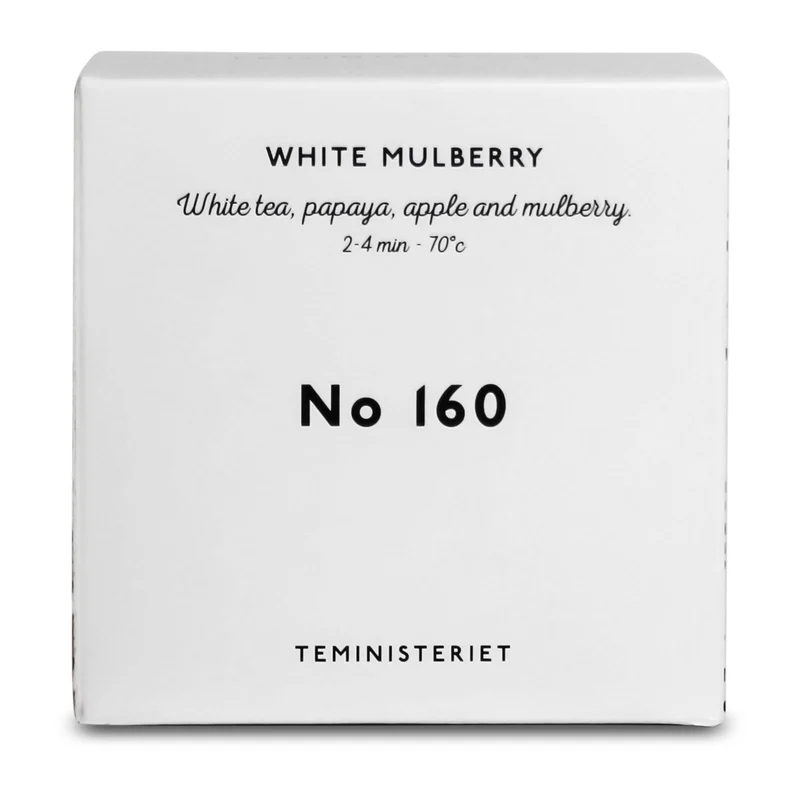 Teministeriet Signature 160 White Mulberry - Box Tea