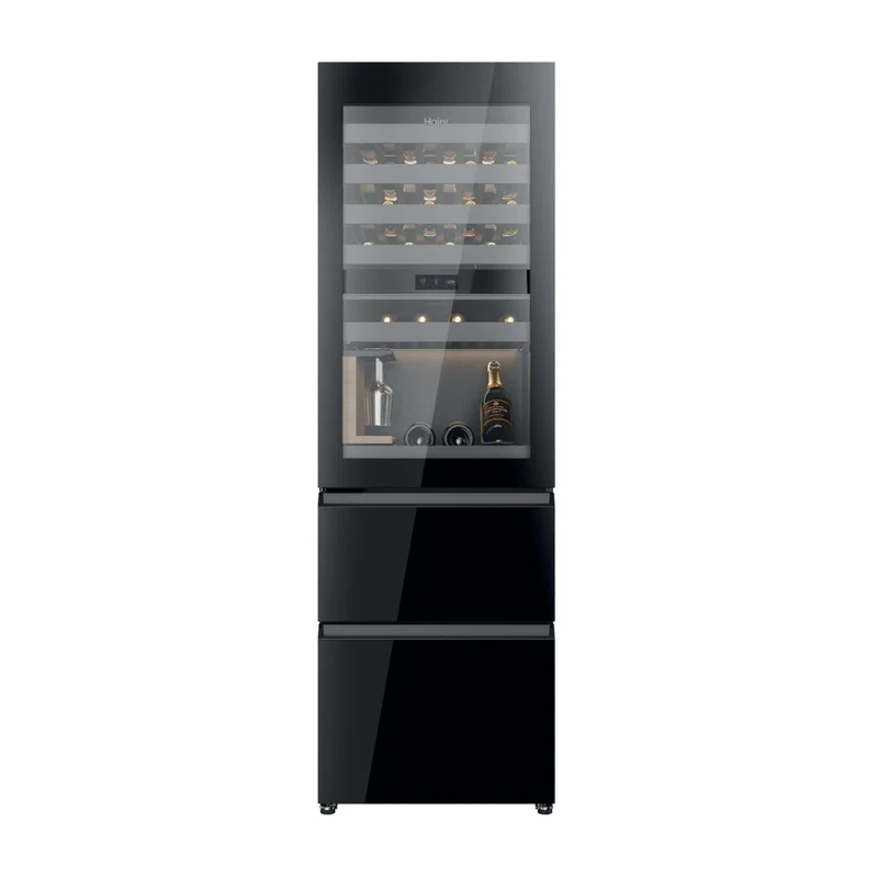 Haier CSW9619ENGBW Slide-in wine Black