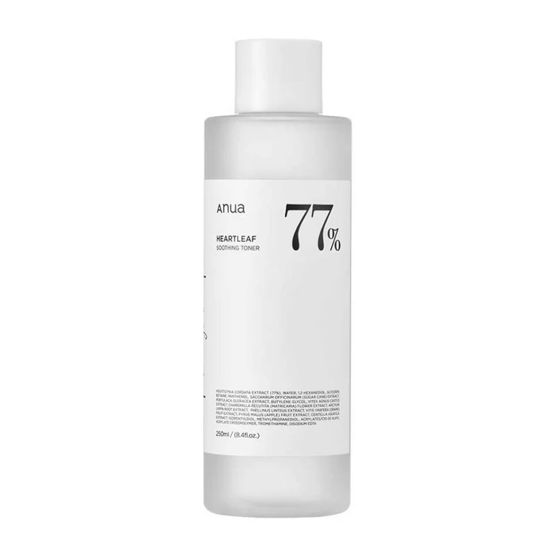 ANUA Heartleaf 77% Toner 250ml - Natural Moisturizer for Radiant Skin
