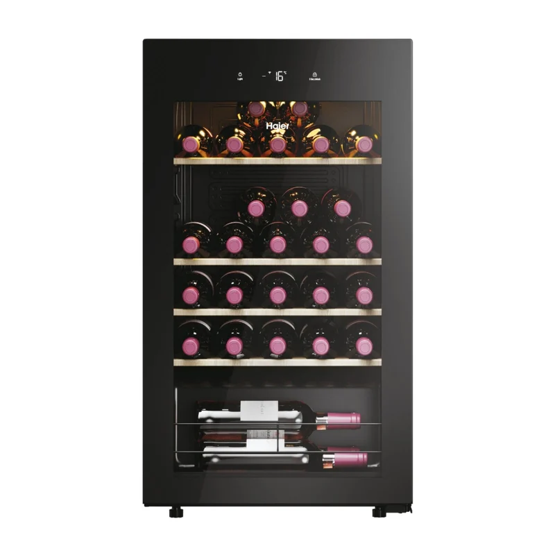 Haier HWS34GGH1 Freestanding wine Black