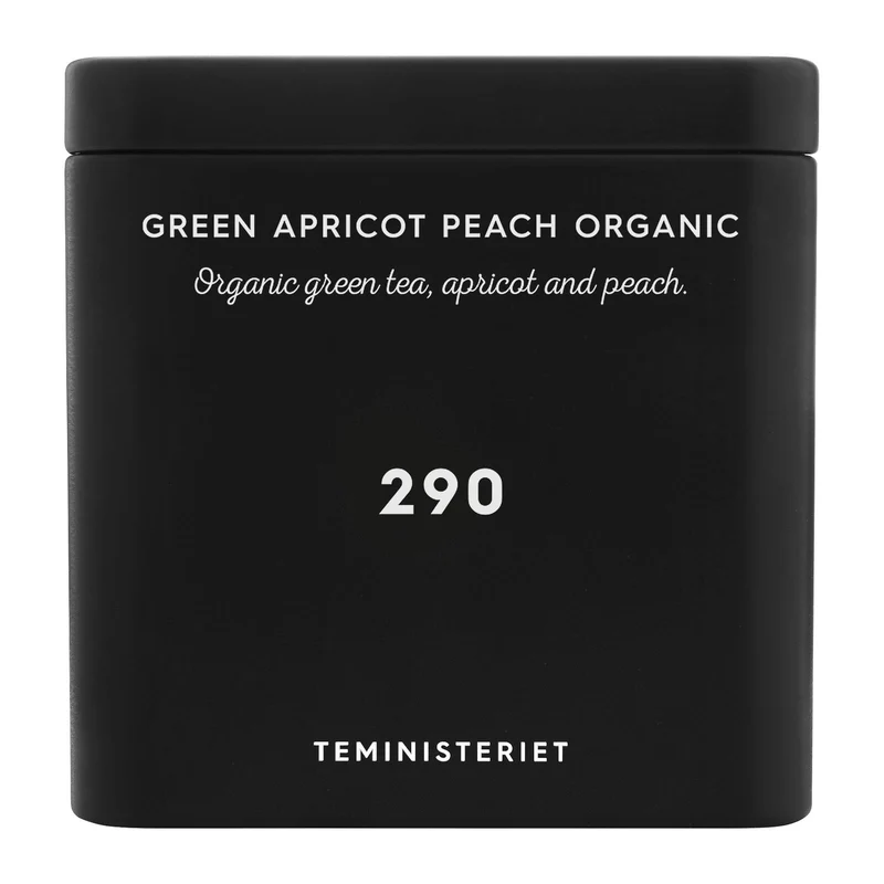 Teministeriet Signature 290 Green Apricot Peach Organic - Tin Tea