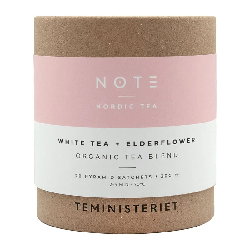 Teministeriet Note White Tea Elderflower Organic vers 2 Tea