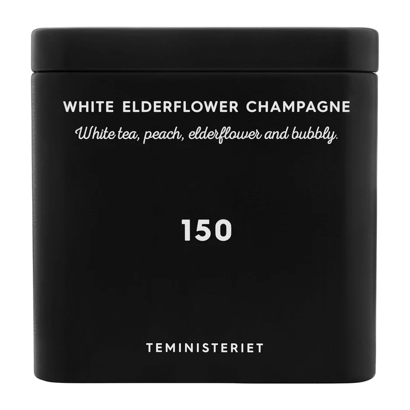 Teministeriet Signature 150 White Elderflower Champagne - Tin Tea