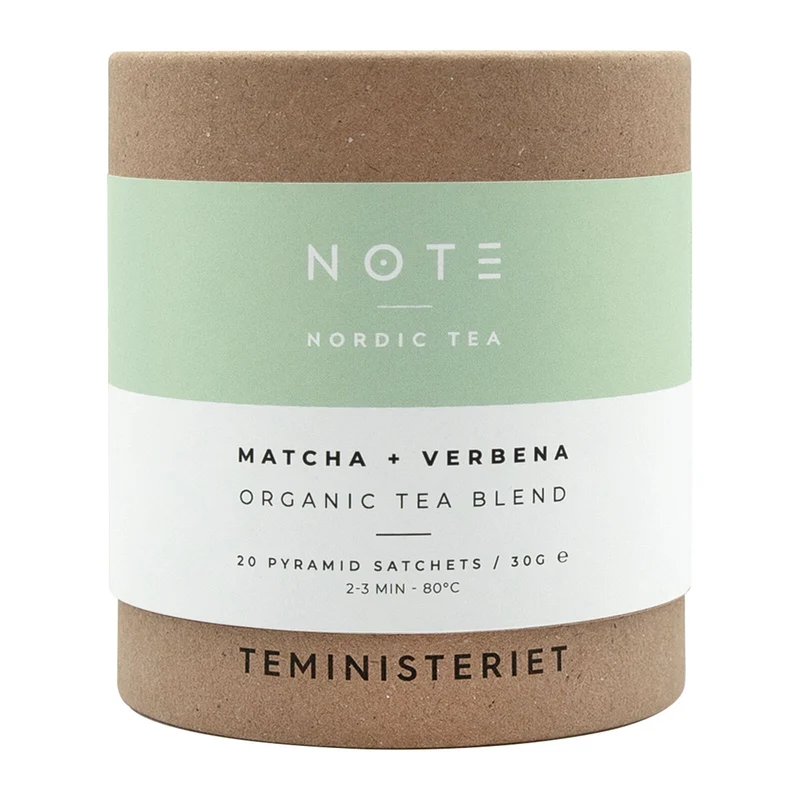 Teministeriet Note Matcha Verbena Organic vers 2 Tea