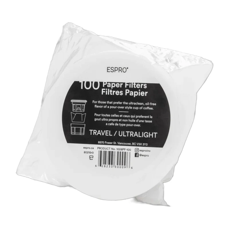 Espro Paper Filters 100 pcs. 1008PF-100 White