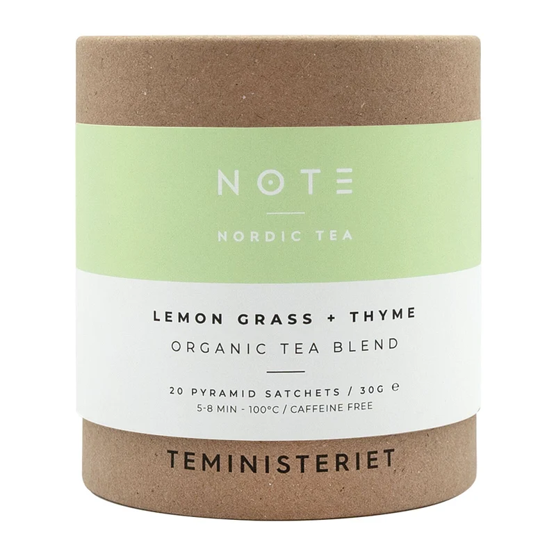 Teministeriet Note Lemongrass Thyme Organic vers 2 Tea