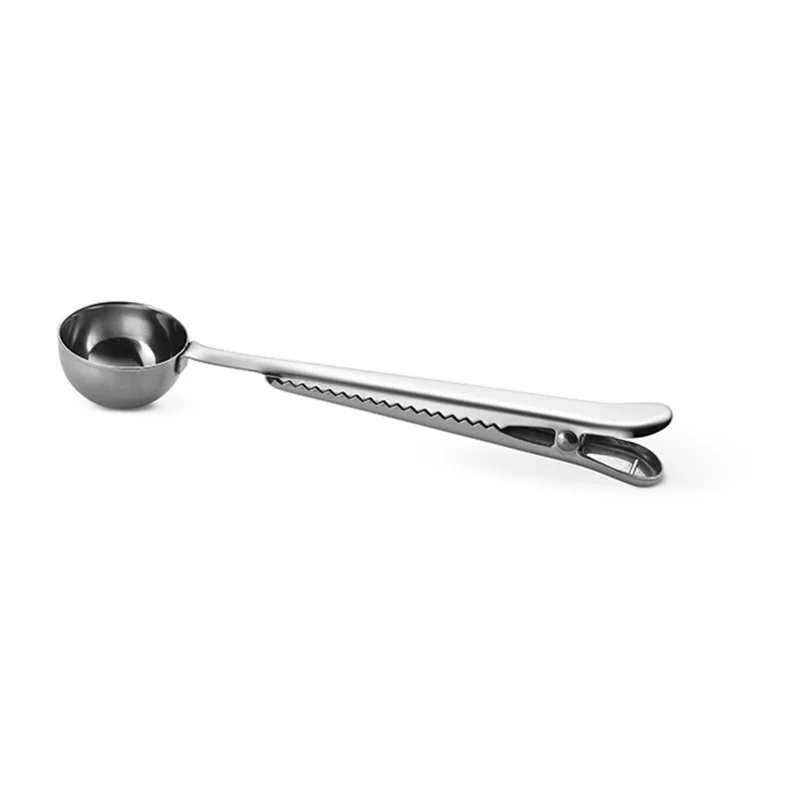 Teministeriet Clip Spoon Accessory for coffee, tea and cocoa Brushed Stainless Steel