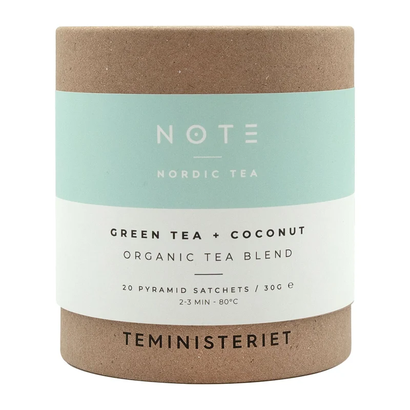Teministeriet Note Green Tea Coconut Organic vers 2 Tea