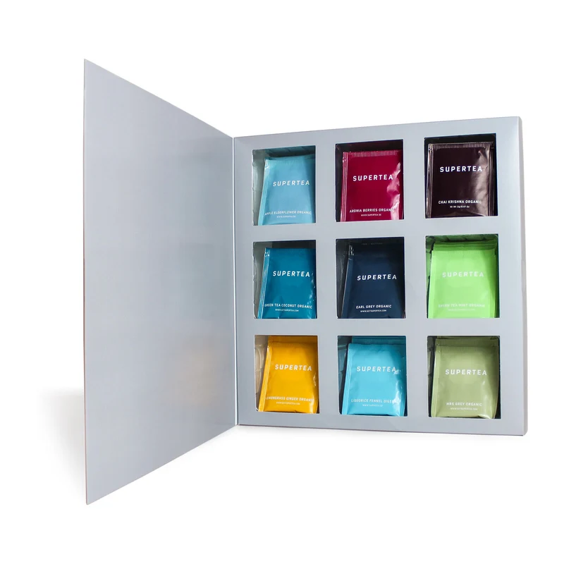 Teministeriet Supertea Variety Box 72 Organic Tea