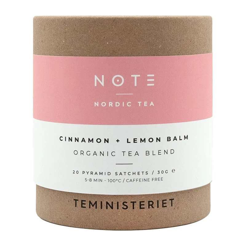 Teministeriet Note Cinnamon Lemon Balm Organic vers 2 Tea