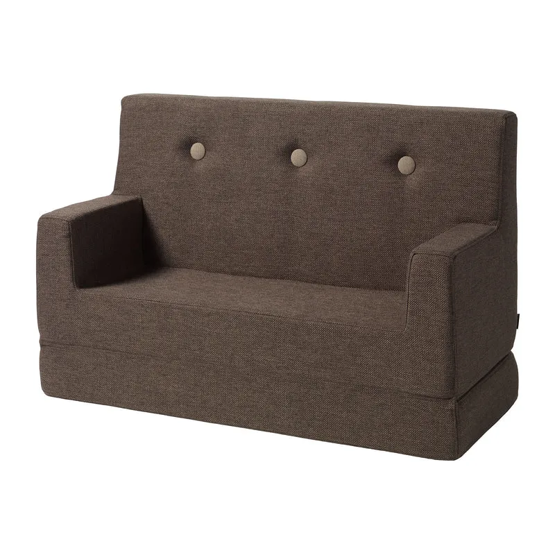 by KlipKlap Kids Sofa Brown