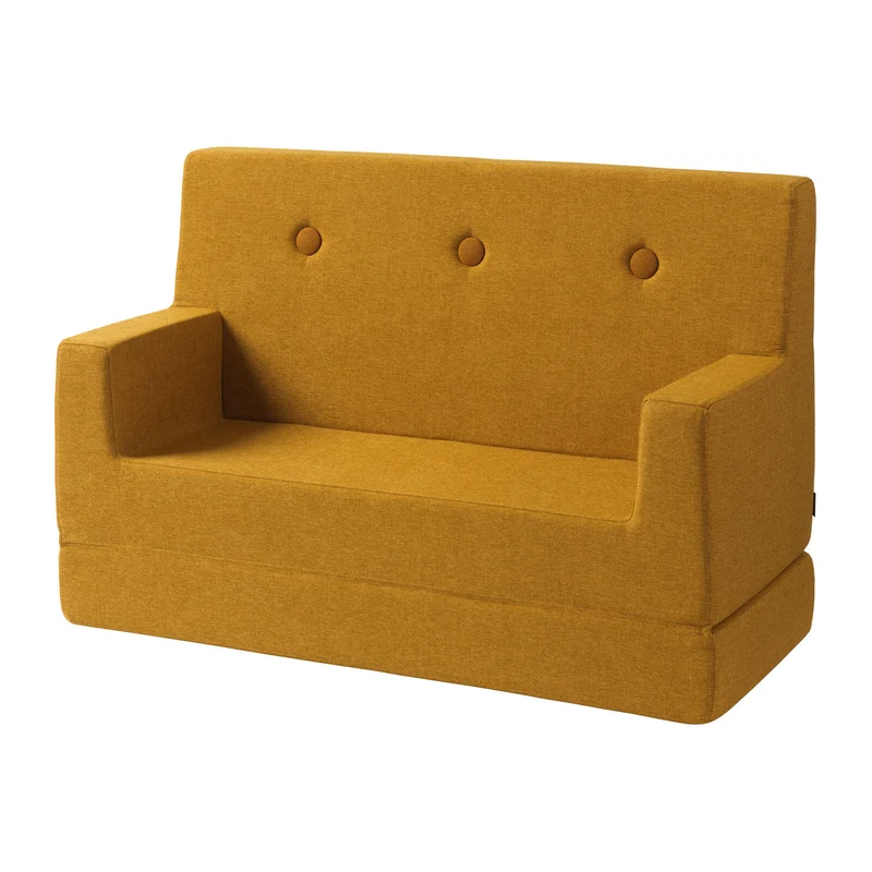 by KlipKlap Kids Sofa Mustard