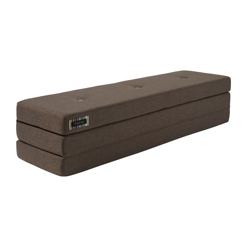 by KlipKlap 3 Fold 180 cm Mattress Brown