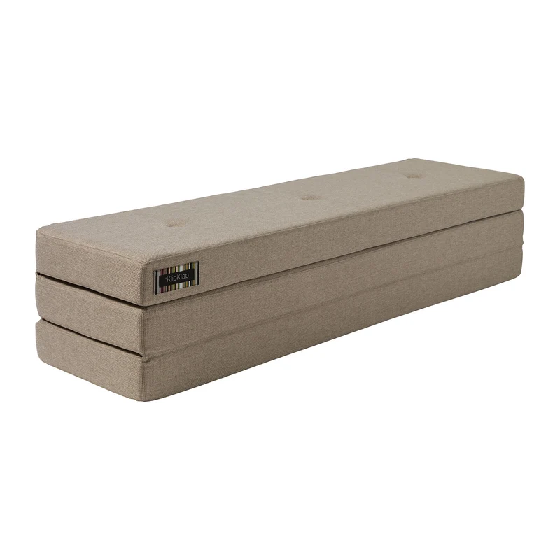 by KlipKlap 3 Fold XL 200 cm Mattress Sand