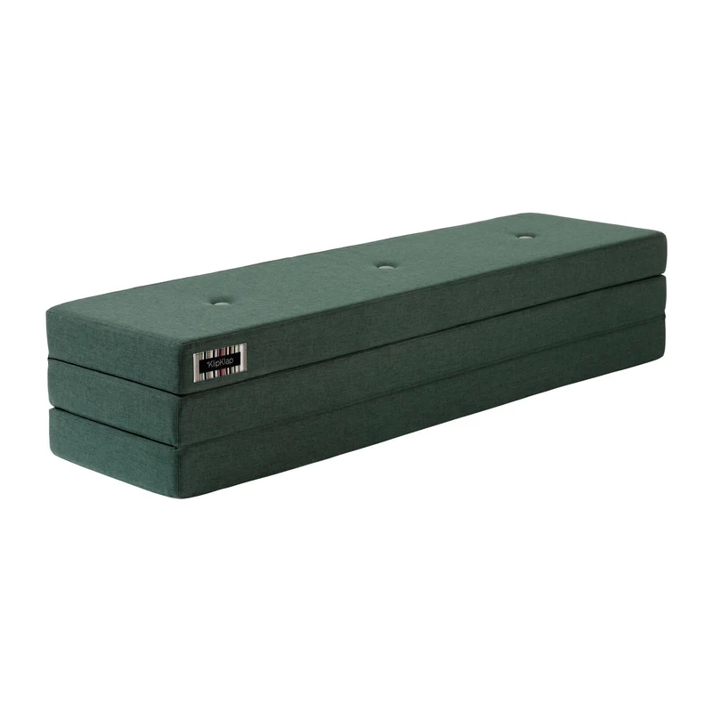 by KlipKlap 3 Fold XL 200 cm Mattress Deep Green