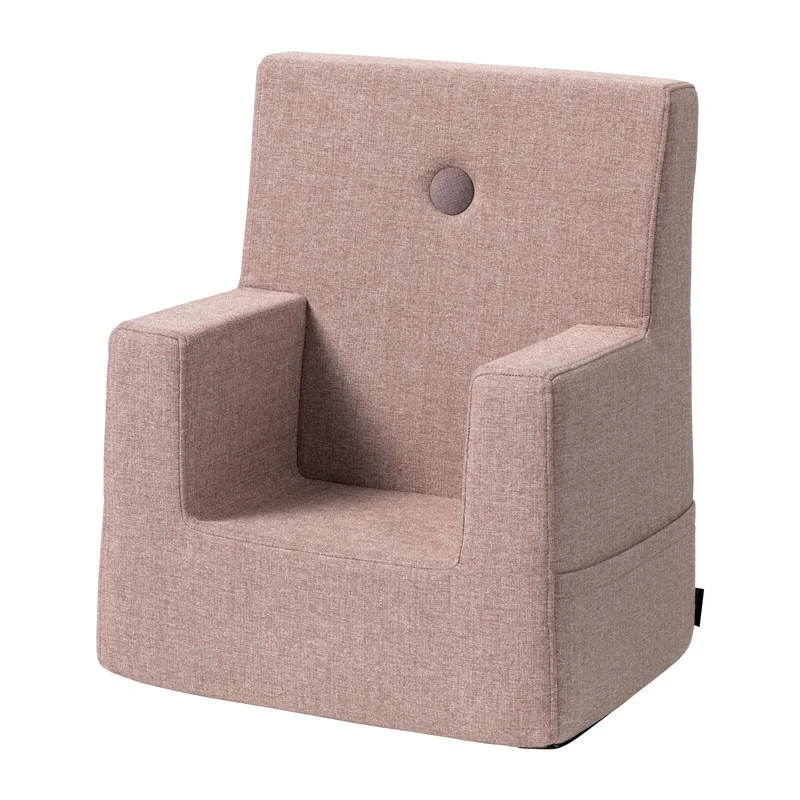 by KlipKlap Kids Chair Soft Rose
