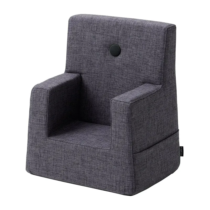 by KlipKlap Kids Chair Blue Grey