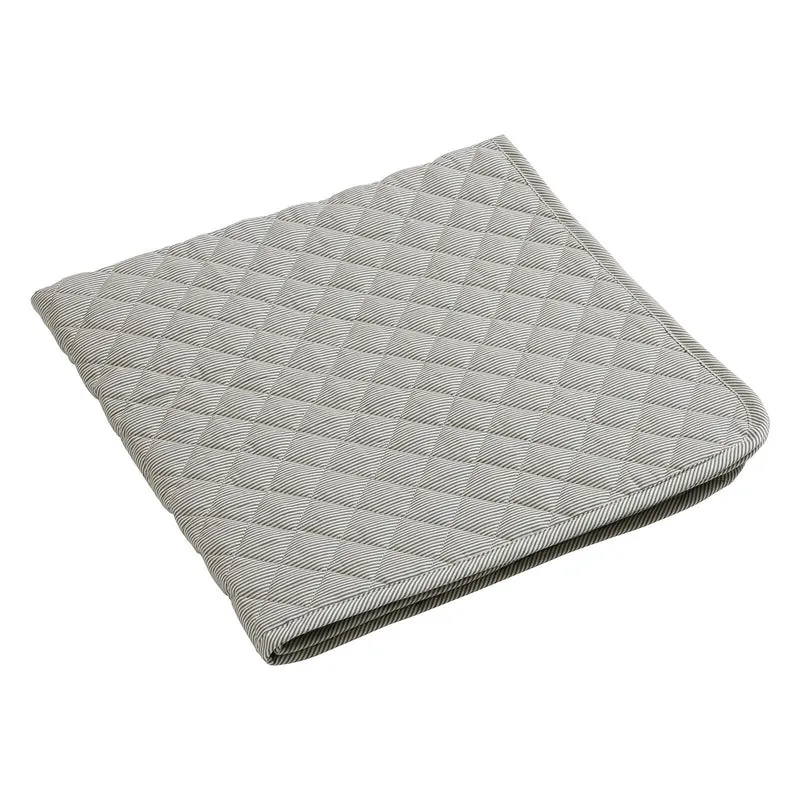 By KlipKlap Play Blanket Emil Stripe Steel Grey