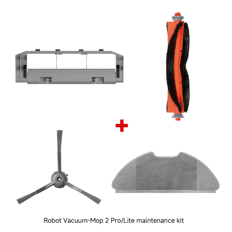 Xiaomi Robot Vacuum Mop Pad+Side Brush+Main Brush+Brush Cover Bundle