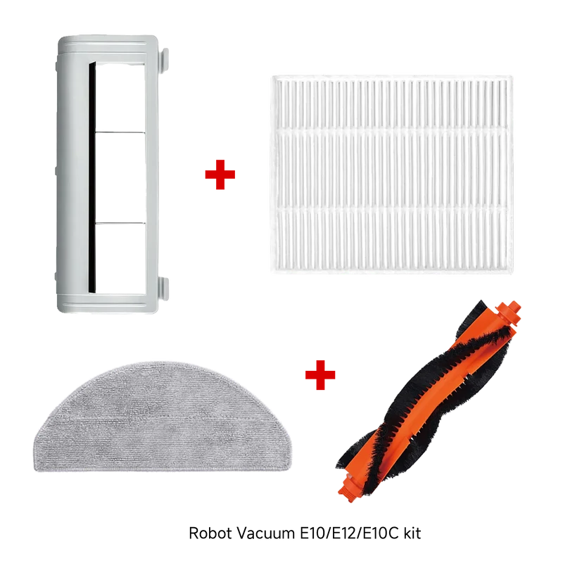 Xiaomi Robot Vacuum Filter+Mop Pad+Brush Cover+Main Brush Bundle