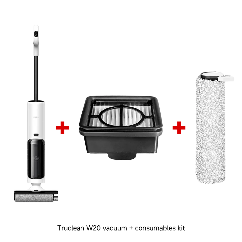 Xiaomi Truclean W20 Wet Dry Vacuum+Filter+Roller Brushbar Bundle